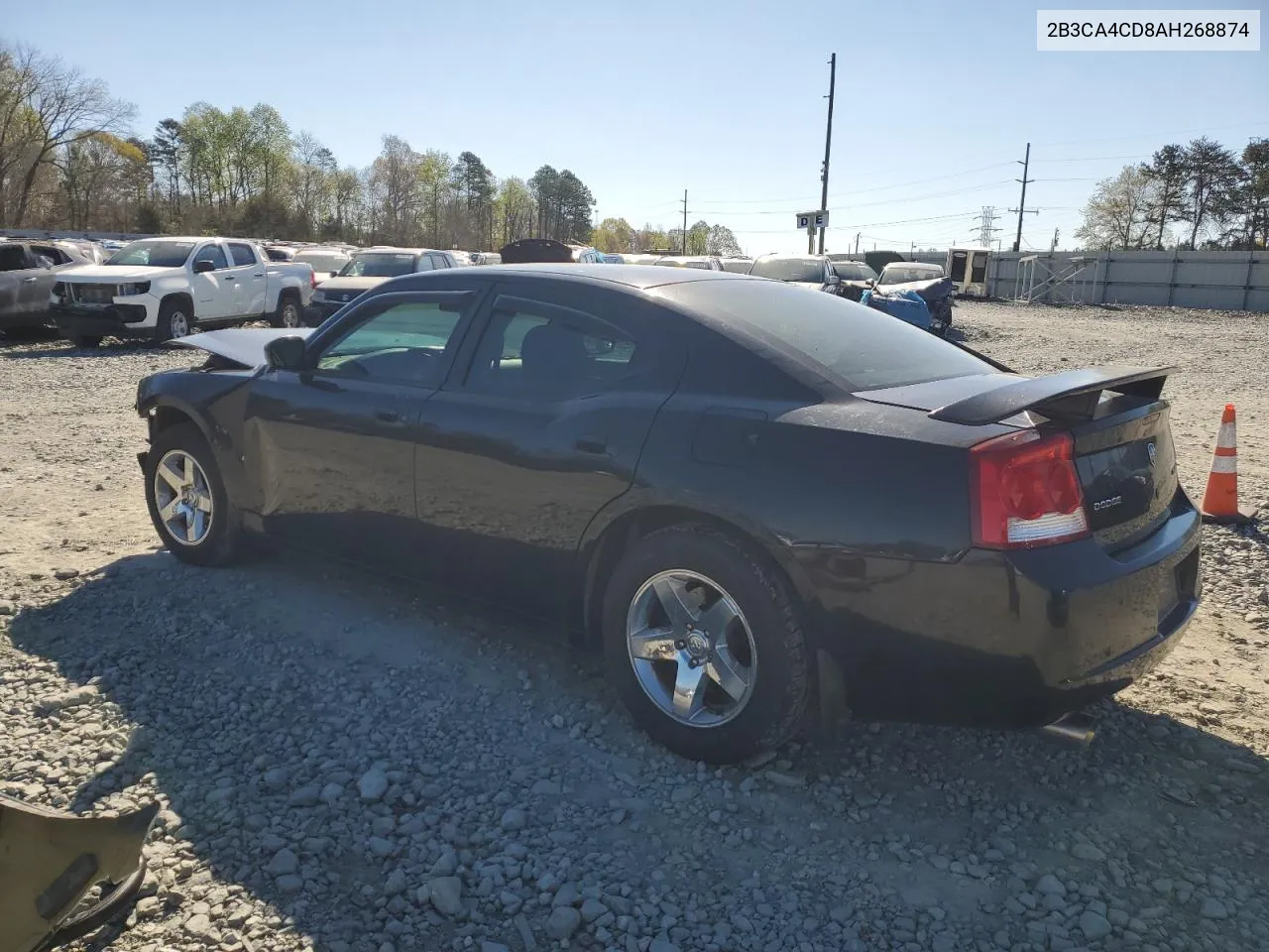 2B3CA4CD8AH268874 2010 Dodge Charger