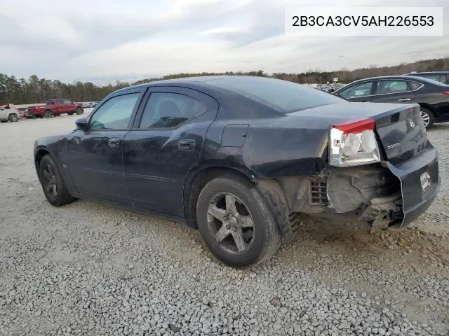 2B3CA3CV5AH226553 2010 Dodge Charger Sxt