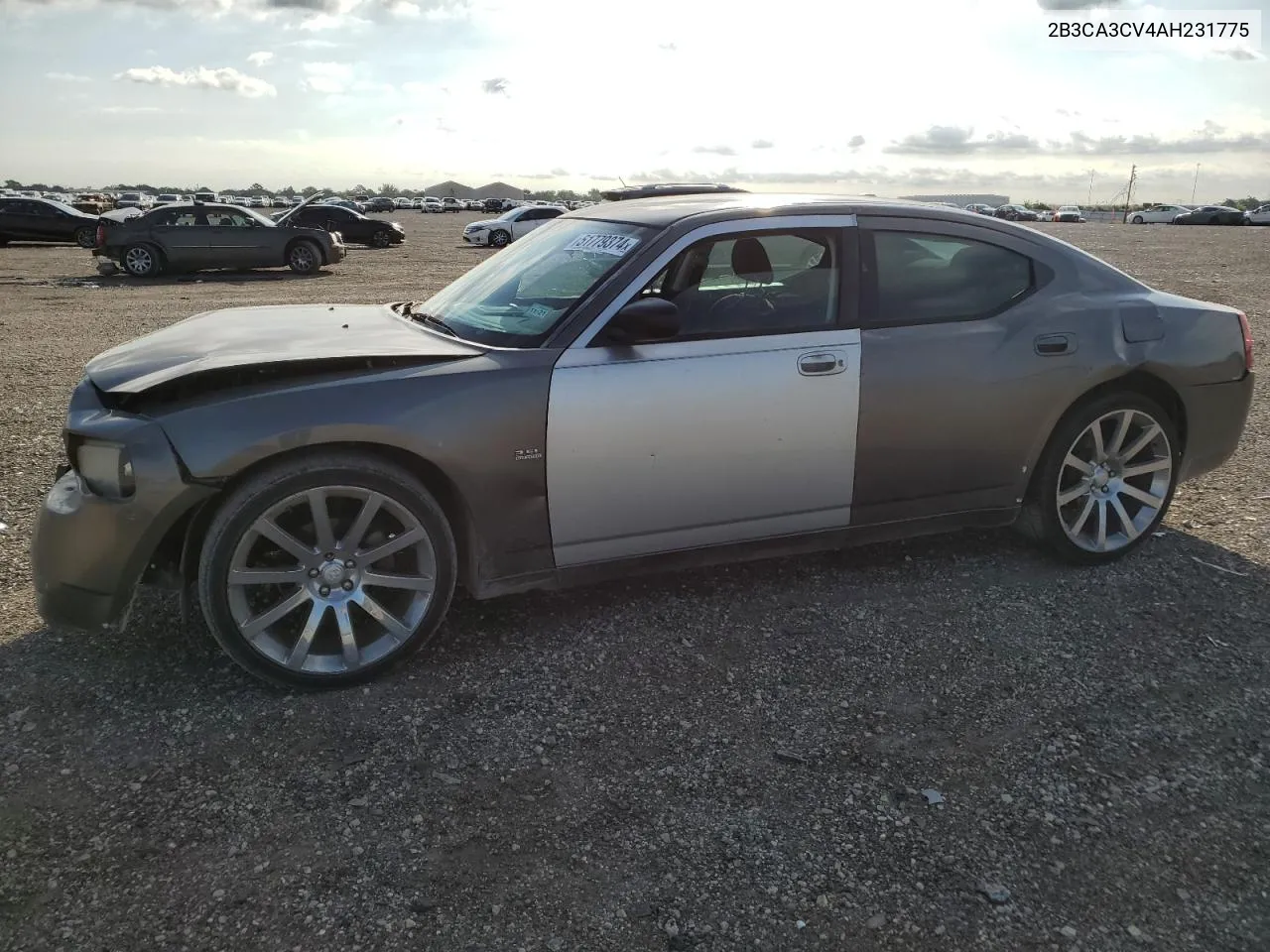 2010 Dodge Charger Sxt VIN: 2B3CA3CV4AH231775 Lot: 51779374