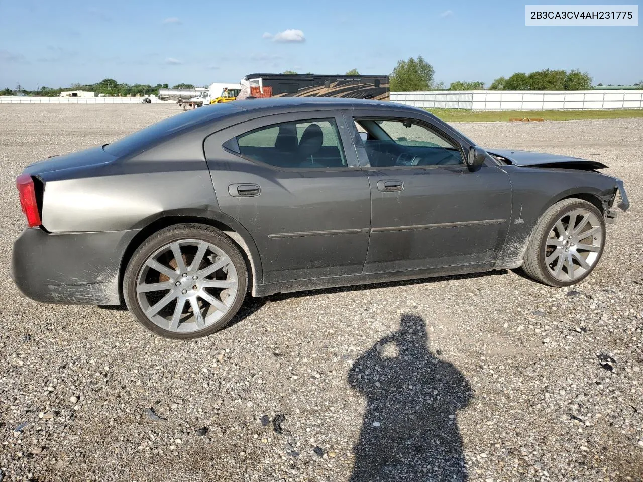 2010 Dodge Charger Sxt VIN: 2B3CA3CV4AH231775 Lot: 51779374