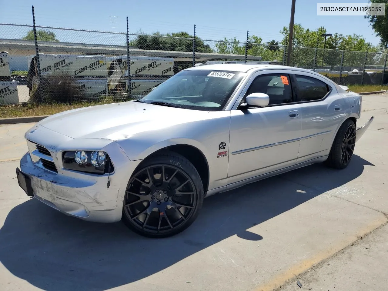 2010 Dodge Charger R/T VIN: 2B3CA5CT4AH125059 Lot: 52872574