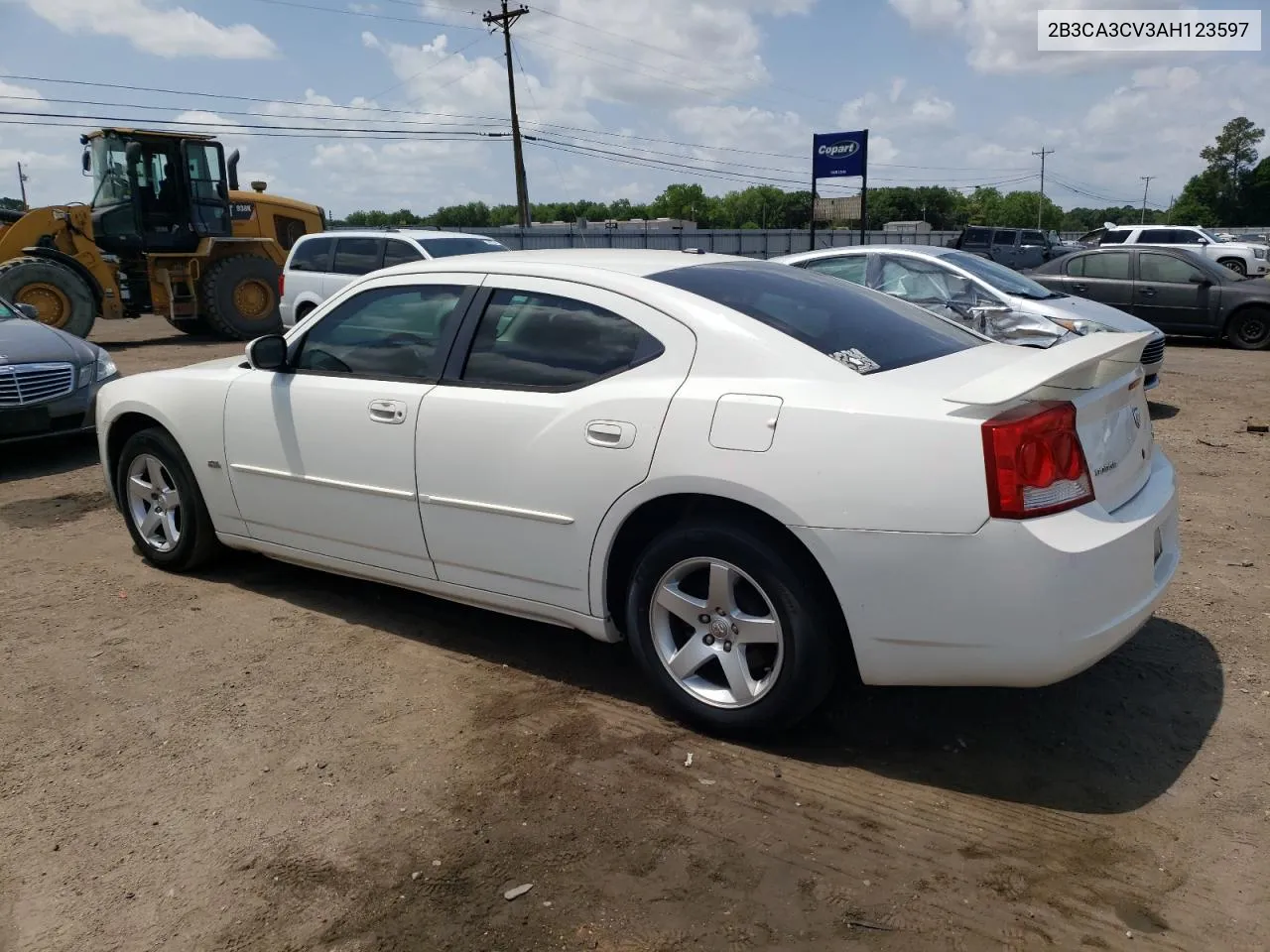 2B3CA3CV3AH123597 2010 Dodge Charger Sxt