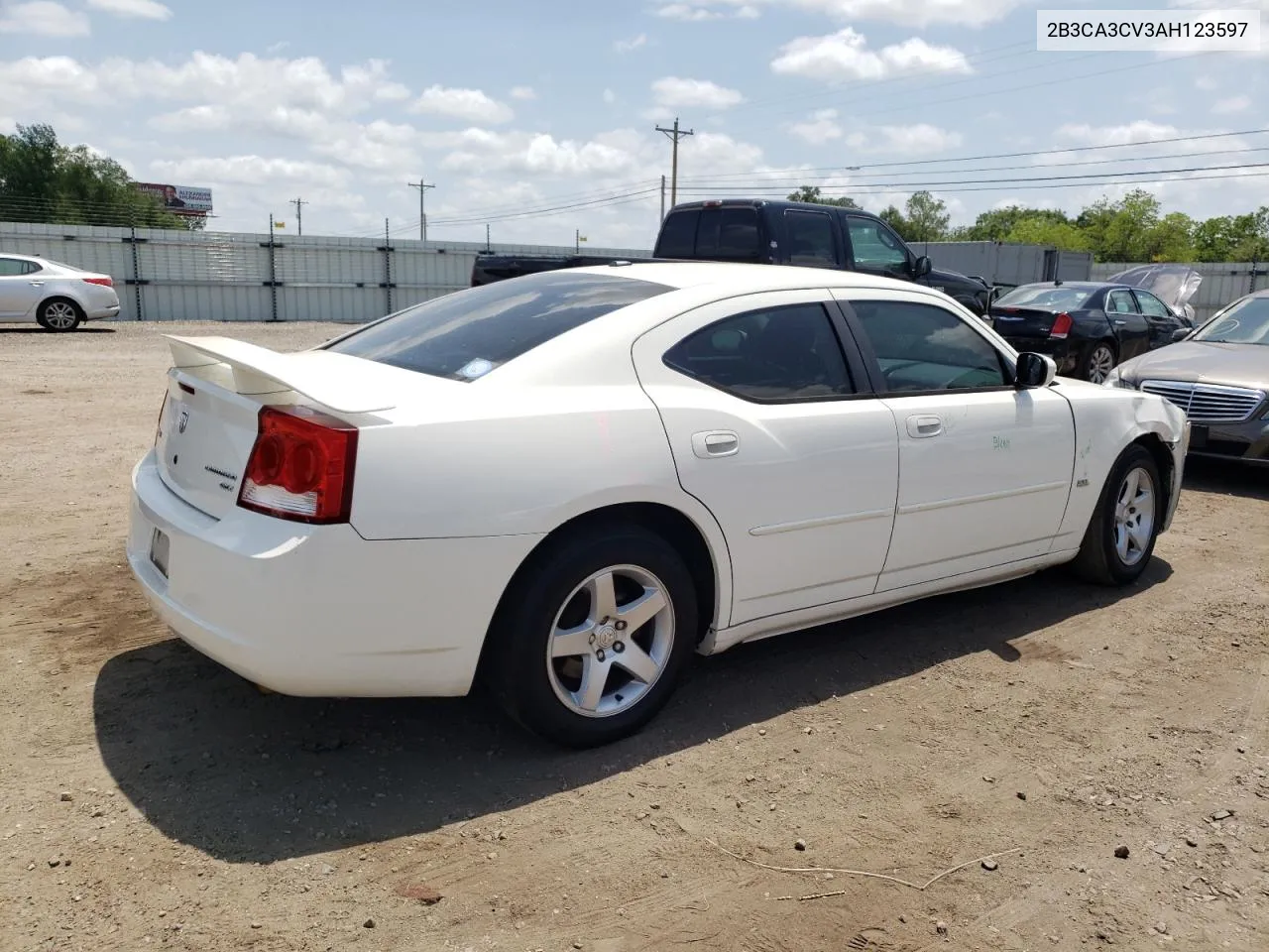 2010 Dodge Charger Sxt VIN: 2B3CA3CV3AH123597 Lot: 53636454