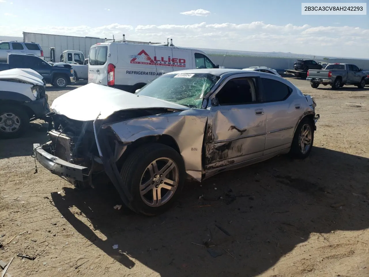 2010 Dodge Charger Sxt VIN: 2B3CA3CV8AH242293 Lot: 53695054