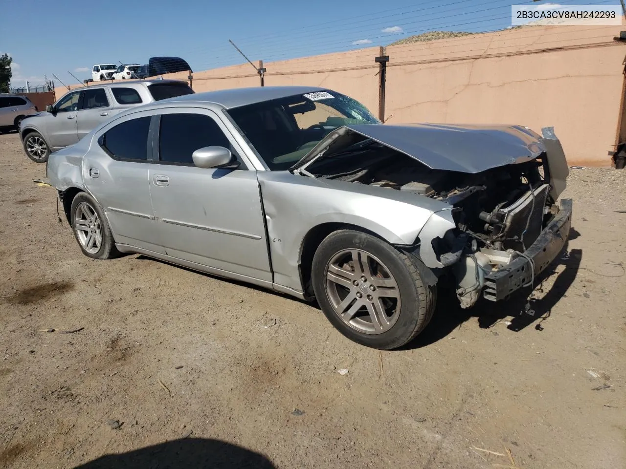 2010 Dodge Charger Sxt VIN: 2B3CA3CV8AH242293 Lot: 53695054