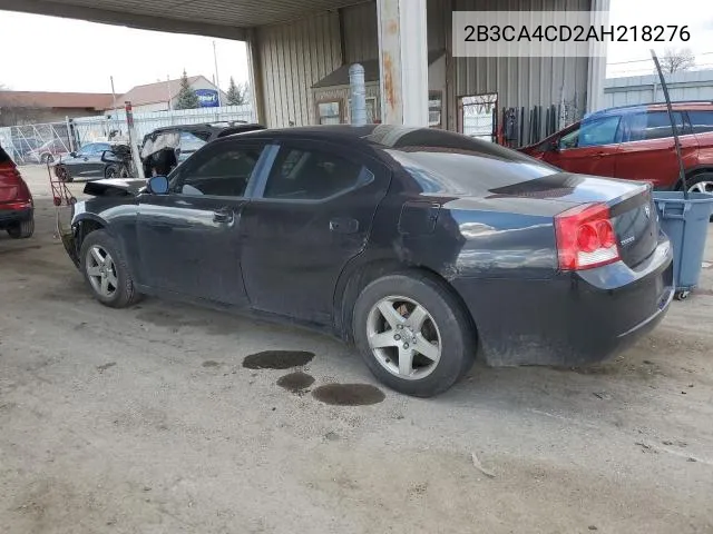 2010 Dodge Charger VIN: 2B3CA4CD2AH218276 Lot: 53926084