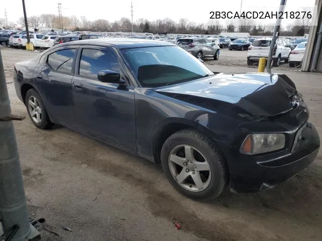 2010 Dodge Charger VIN: 2B3CA4CD2AH218276 Lot: 53926084