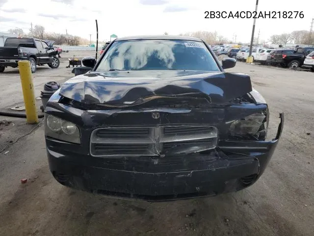 2010 Dodge Charger VIN: 2B3CA4CD2AH218276 Lot: 53926084