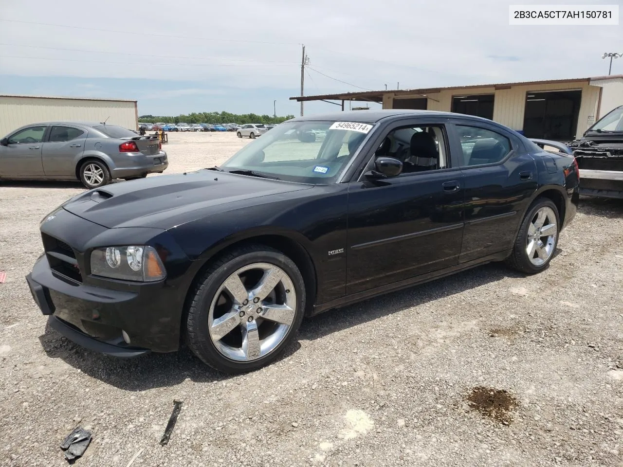 2B3CA5CT7AH150781 2010 Dodge Charger R/T