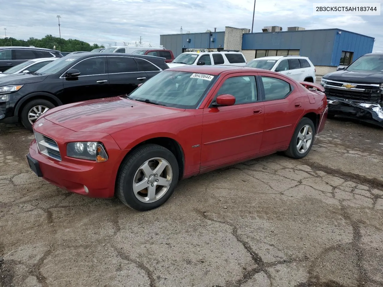 2B3CK5CT5AH183744 2010 Dodge Charger R/T