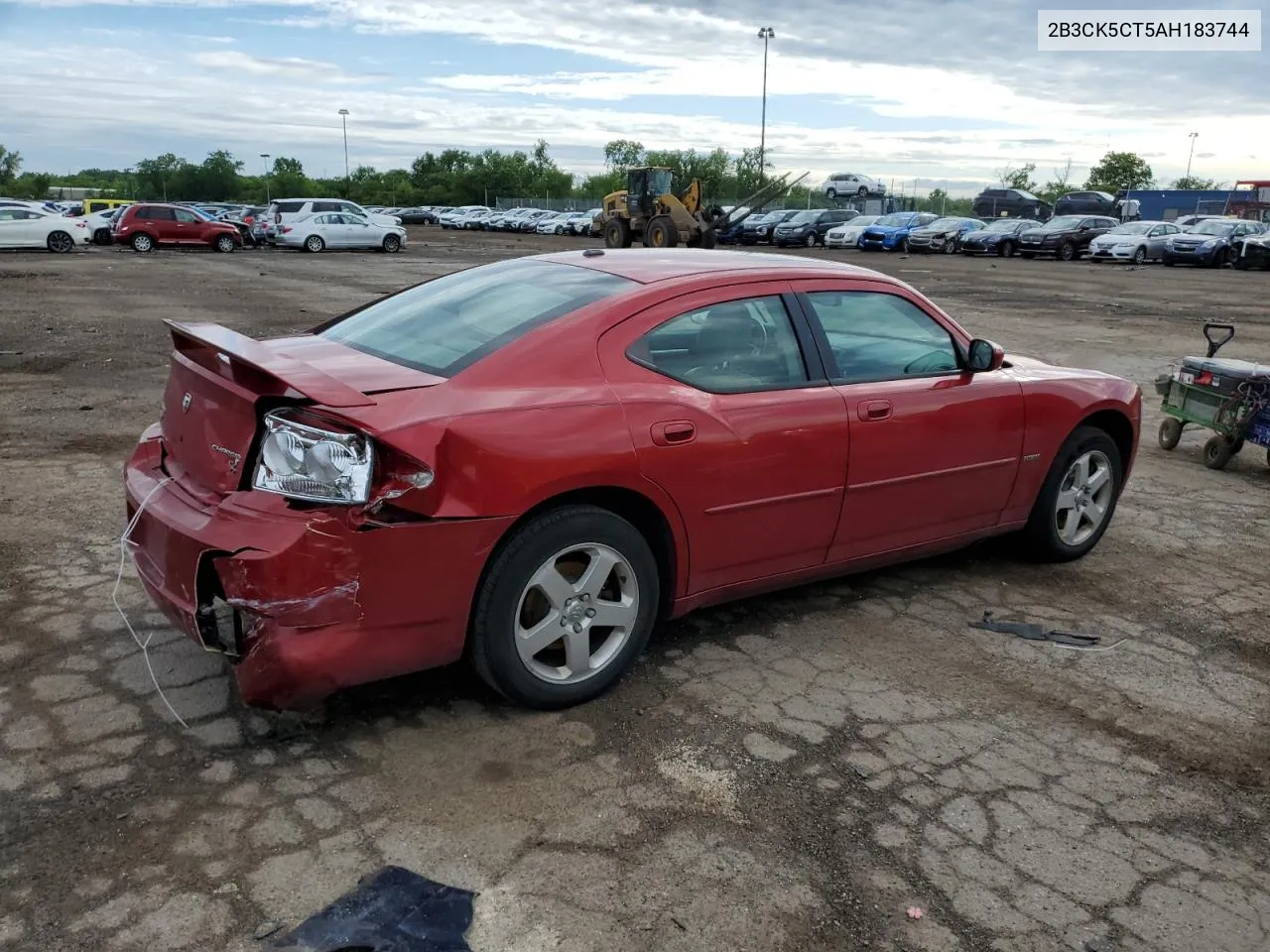 2B3CK5CT5AH183744 2010 Dodge Charger R/T