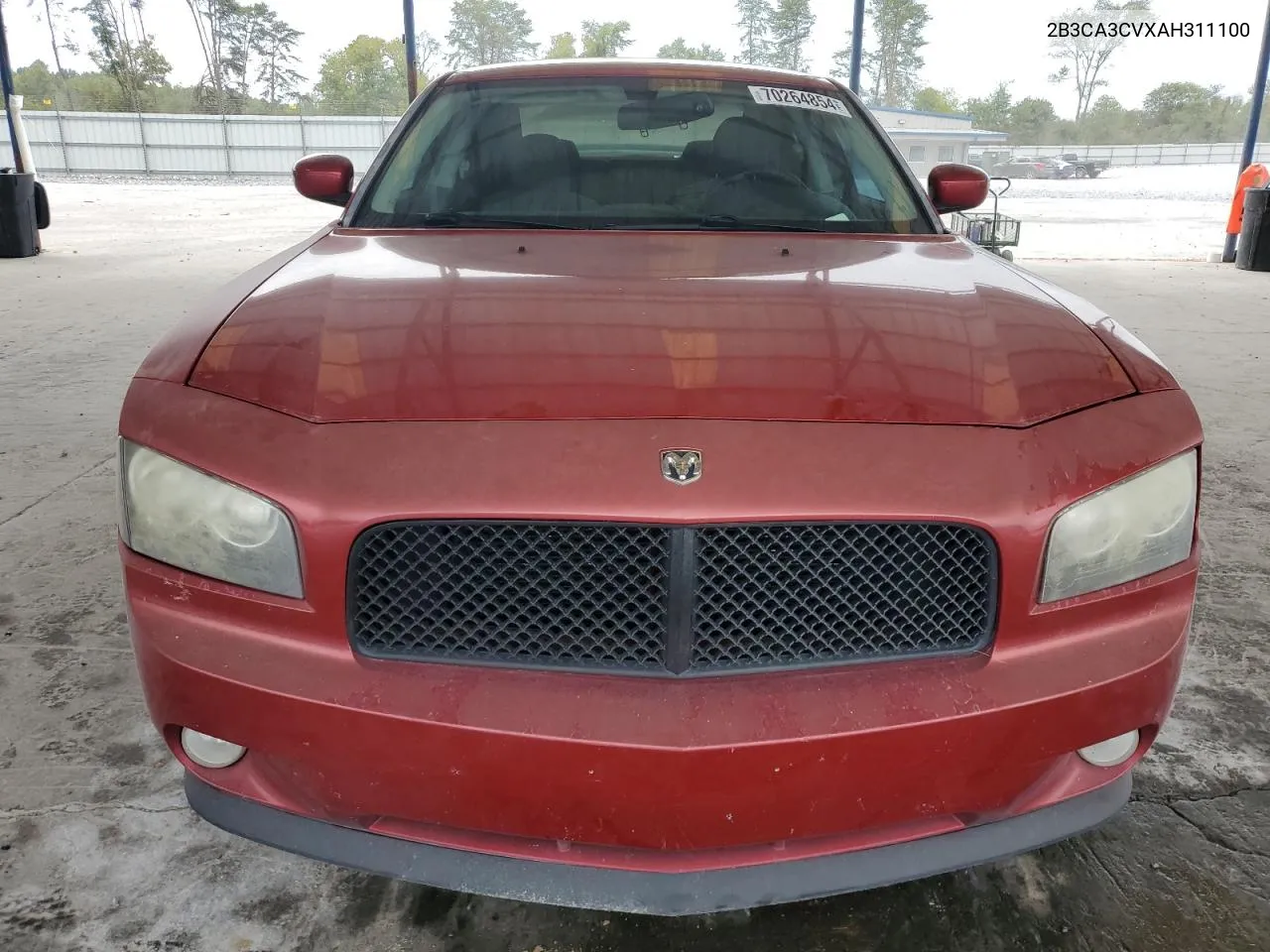 2010 Dodge Charger Sxt VIN: 2B3CA3CVXAH311100 Lot: 70264854