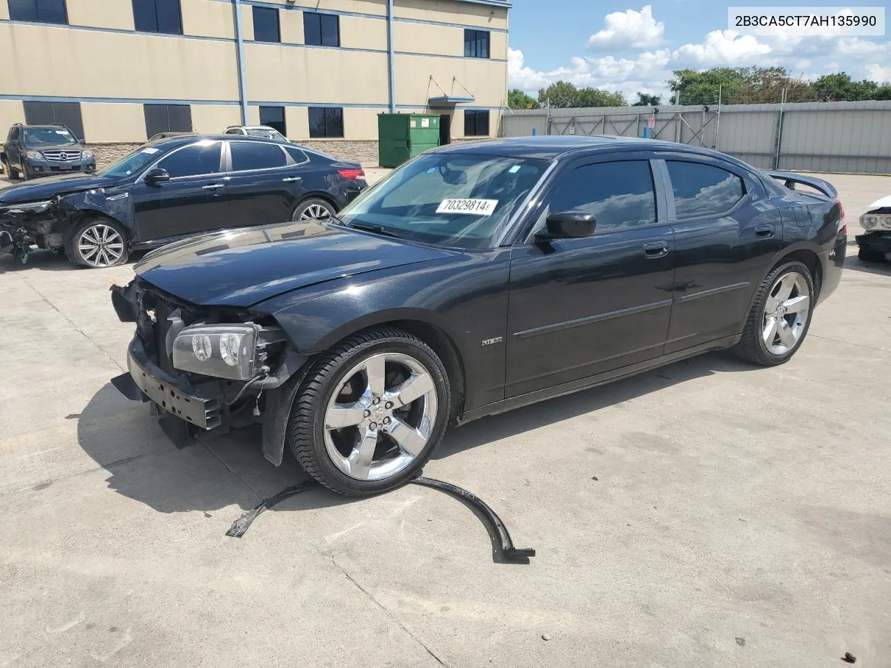 2B3CA5CT7AH135990 2010 Dodge Charger R/T