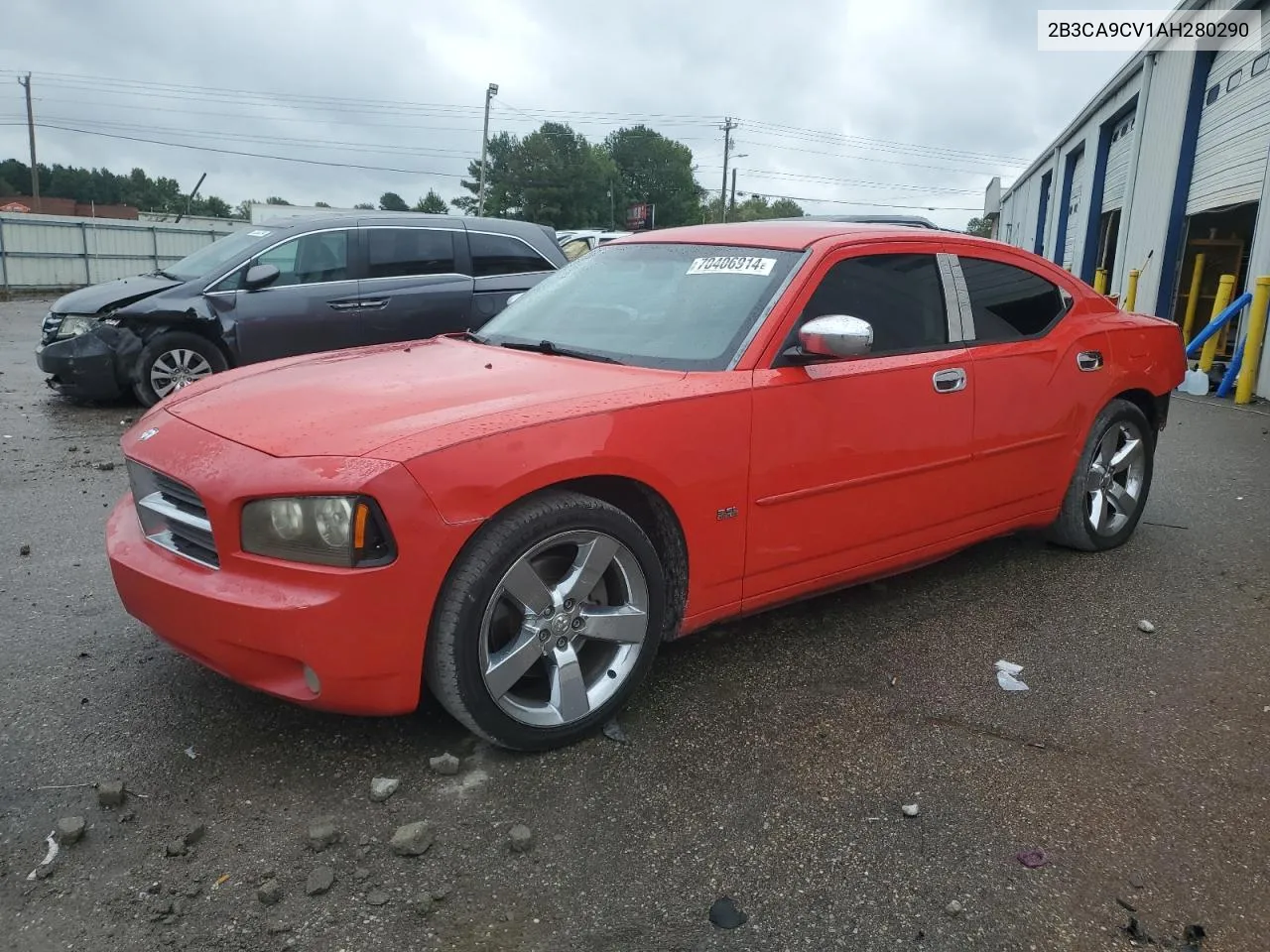 2010 Dodge Charger Rallye VIN: 2B3CA9CV1AH280290 Lot: 70406914