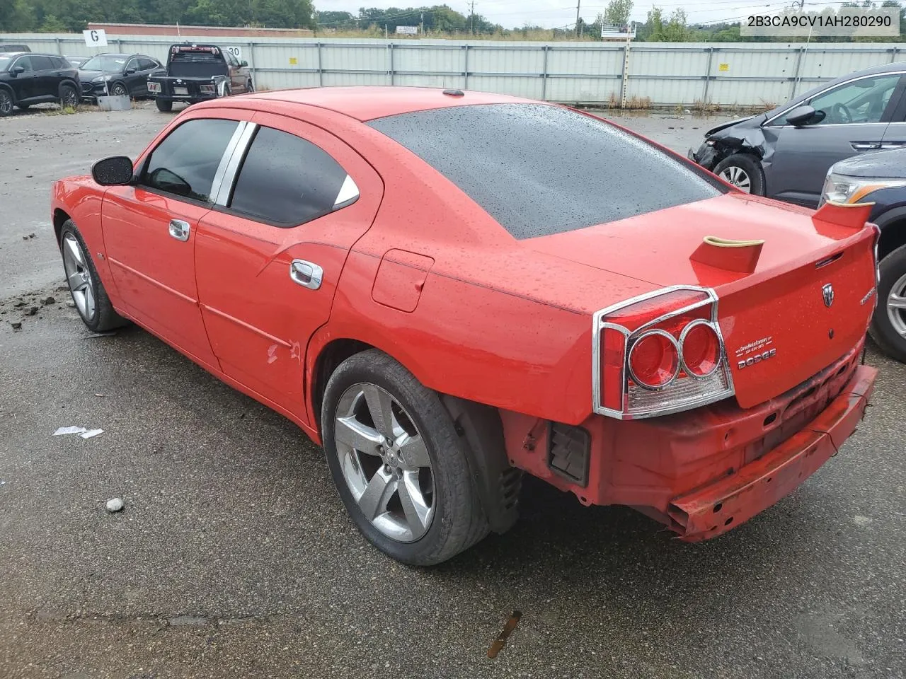 2010 Dodge Charger Rallye VIN: 2B3CA9CV1AH280290 Lot: 70406914