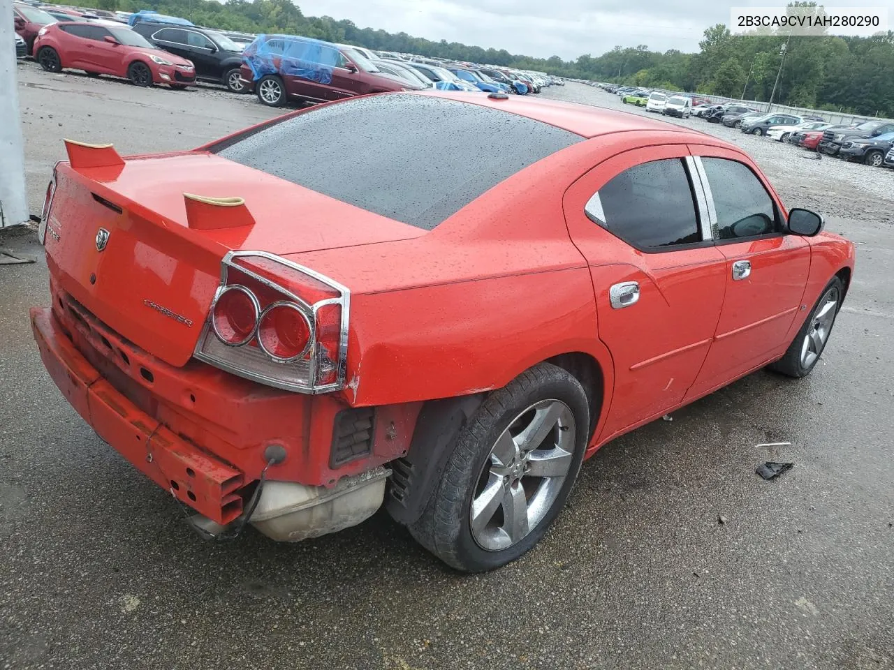 2010 Dodge Charger Rallye VIN: 2B3CA9CV1AH280290 Lot: 70406914