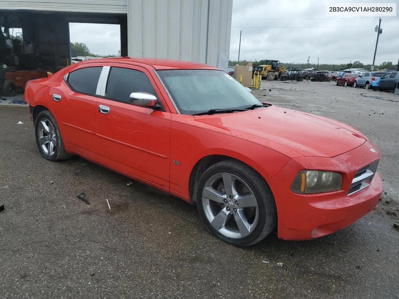 2B3CA9CV1AH280290 2010 Dodge Charger Rallye