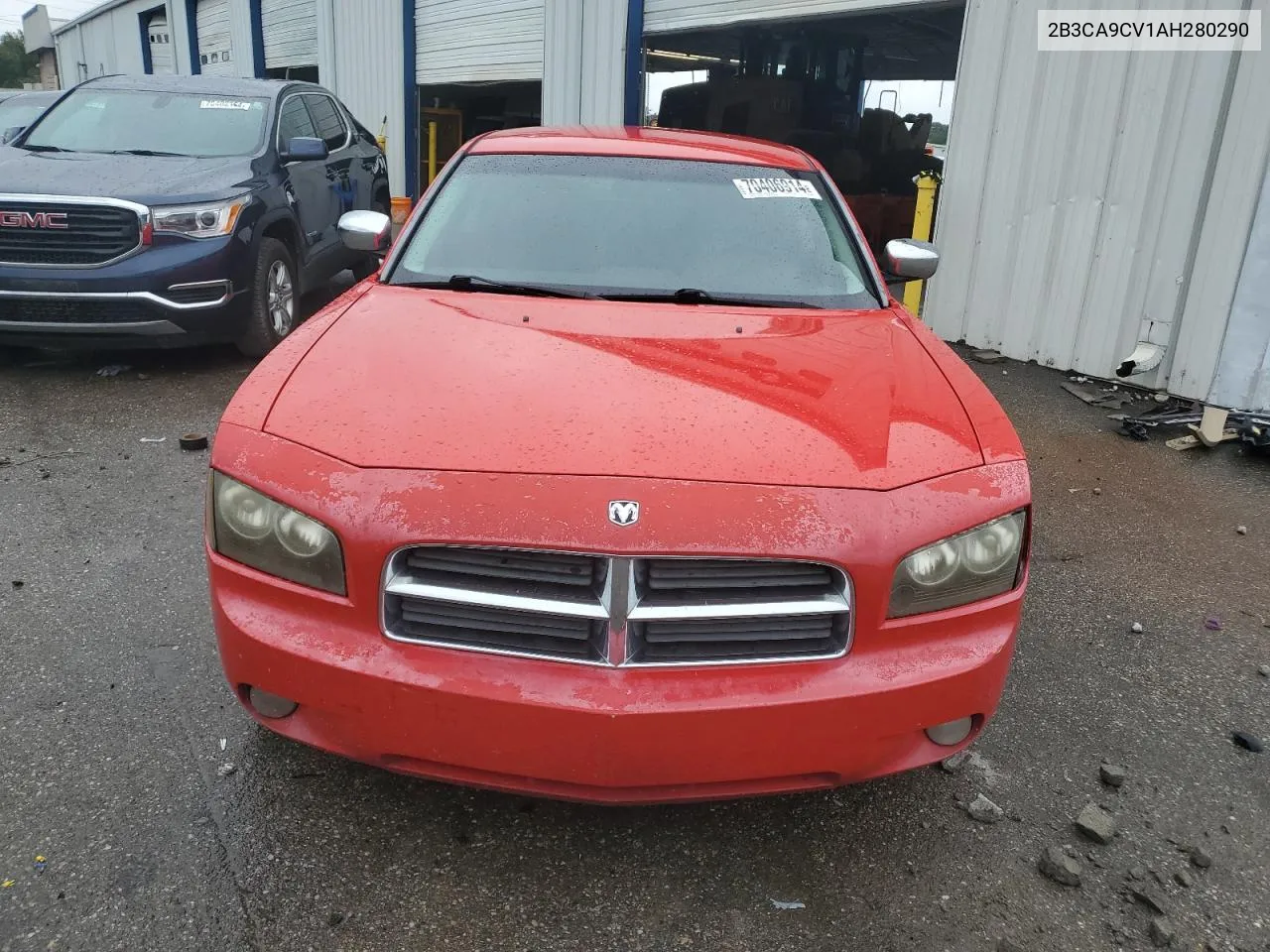 2B3CA9CV1AH280290 2010 Dodge Charger Rallye