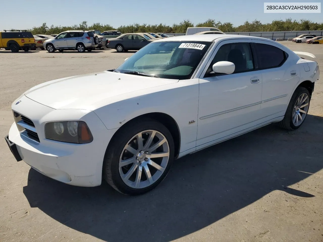 2010 Dodge Charger Sxt VIN: 2B3CA3CV2AH290503 Lot: 71319844