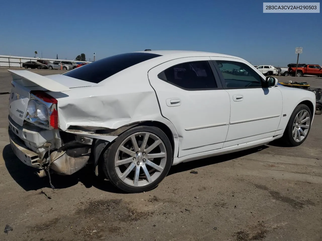 2010 Dodge Charger Sxt VIN: 2B3CA3CV2AH290503 Lot: 71319844