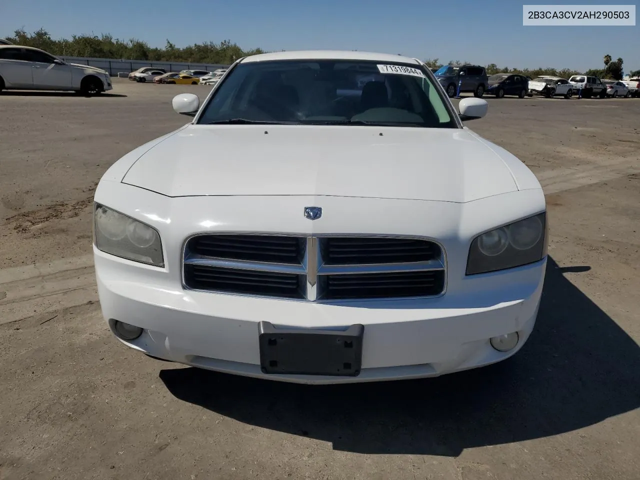 2010 Dodge Charger Sxt VIN: 2B3CA3CV2AH290503 Lot: 71319844