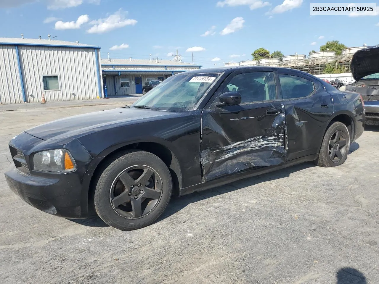 2010 Dodge Charger VIN: 2B3CA4CD1AH150925 Lot: 71759124