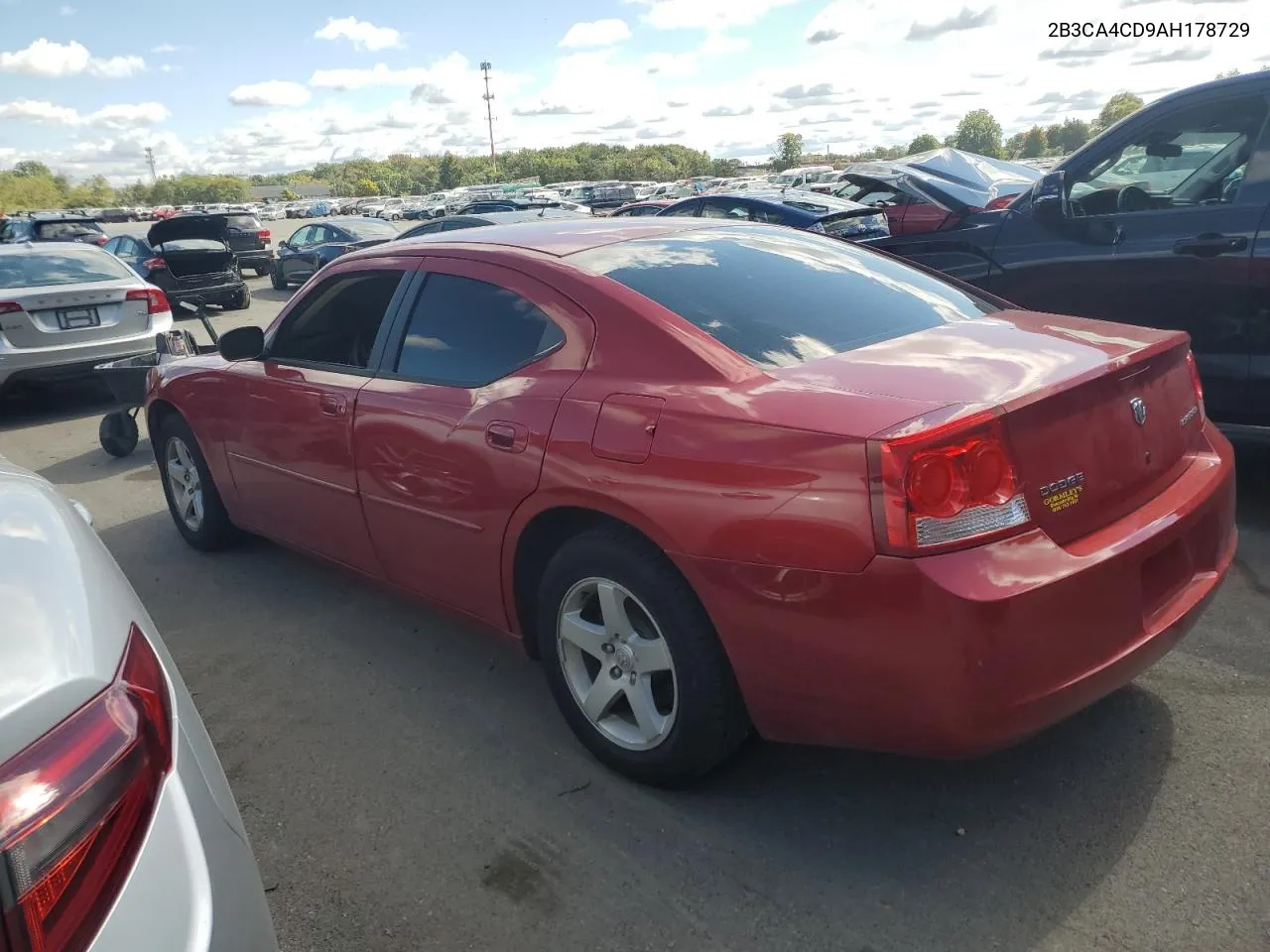 2010 Dodge Charger VIN: 2B3CA4CD9AH178729 Lot: 72588004