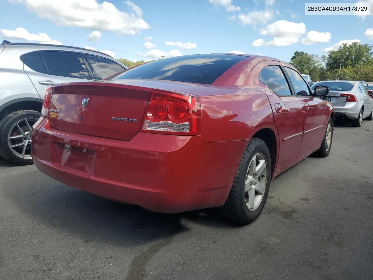 2010 Dodge Charger VIN: 2B3CA4CD9AH178729 Lot: 72588004