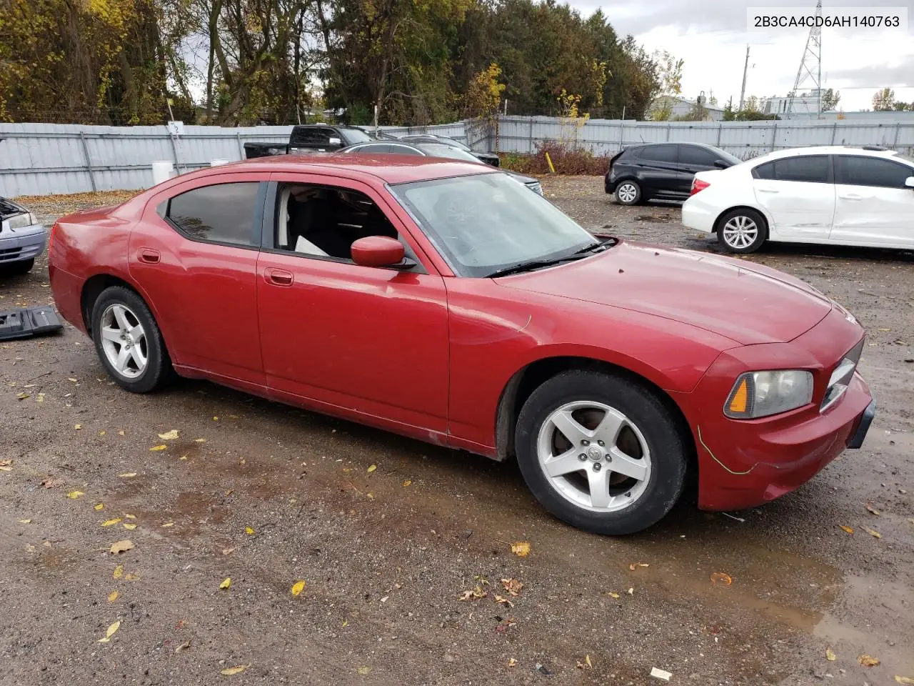 2B3CA4CD6AH140763 2010 Dodge Charger