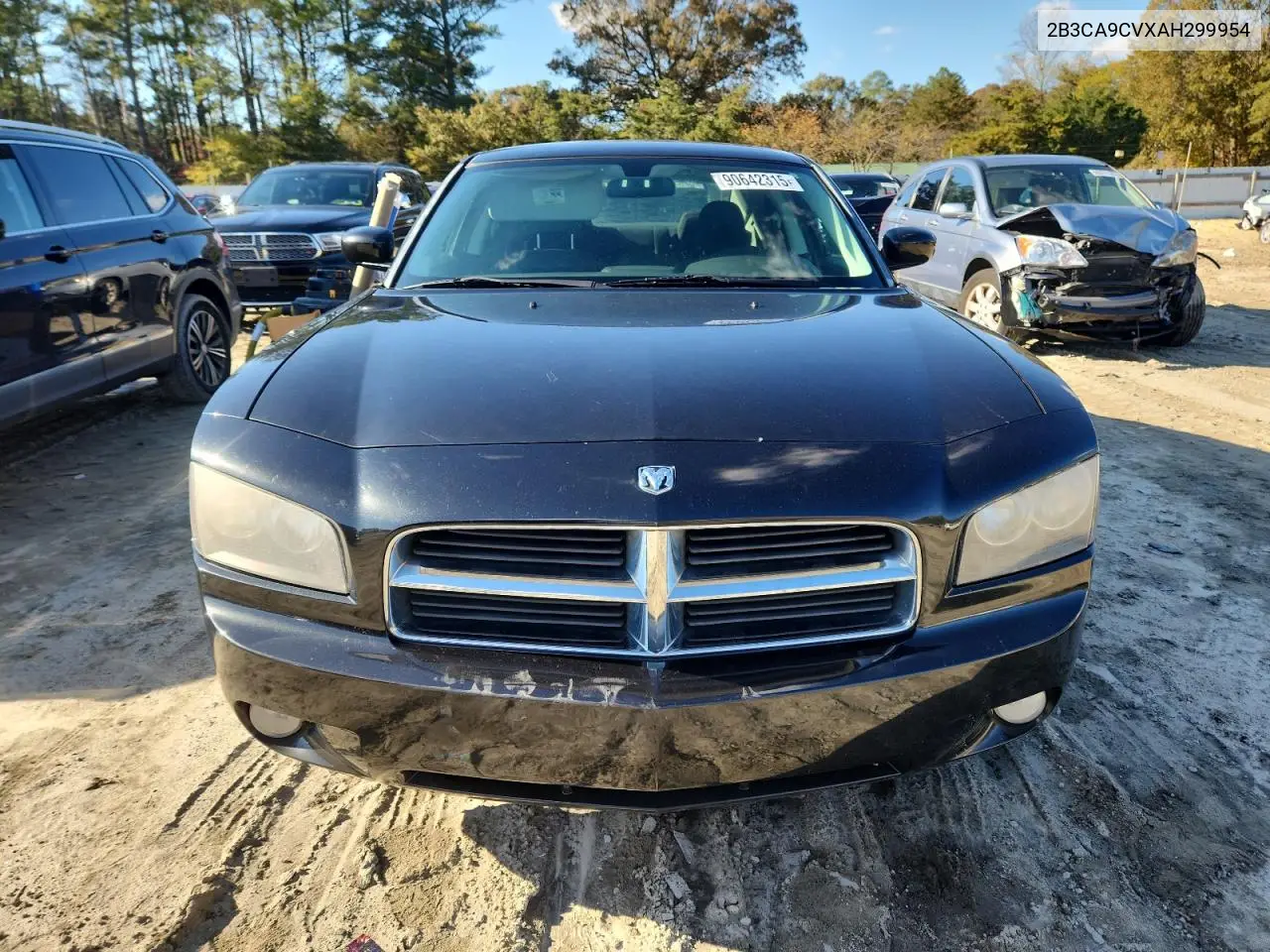 2B3CA9CVXAH299954 2010 Dodge Charger Rallye