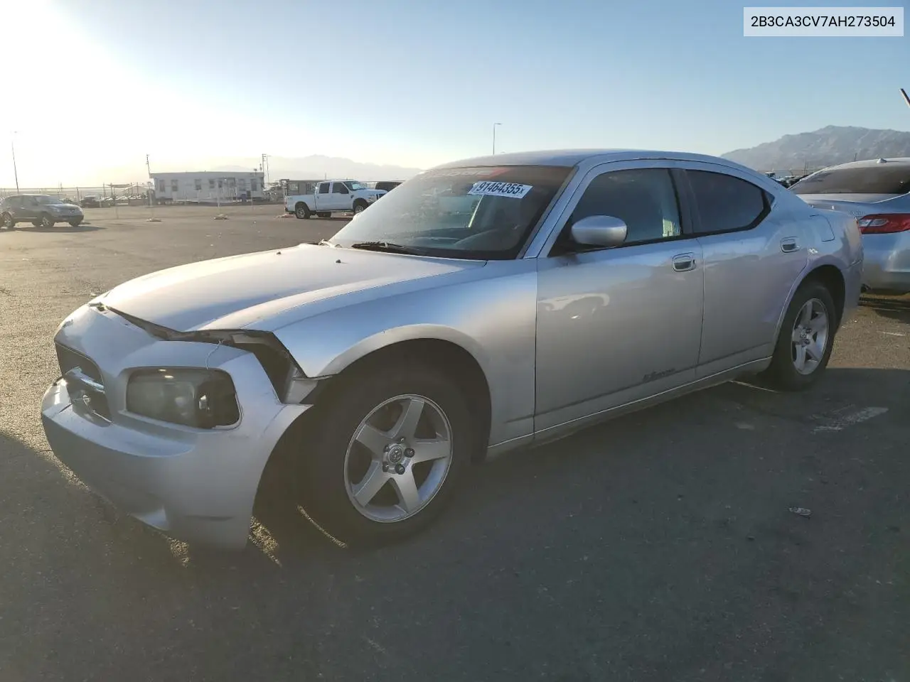 2B3CA3CV7AH273504 2010 Dodge Charger Sxt