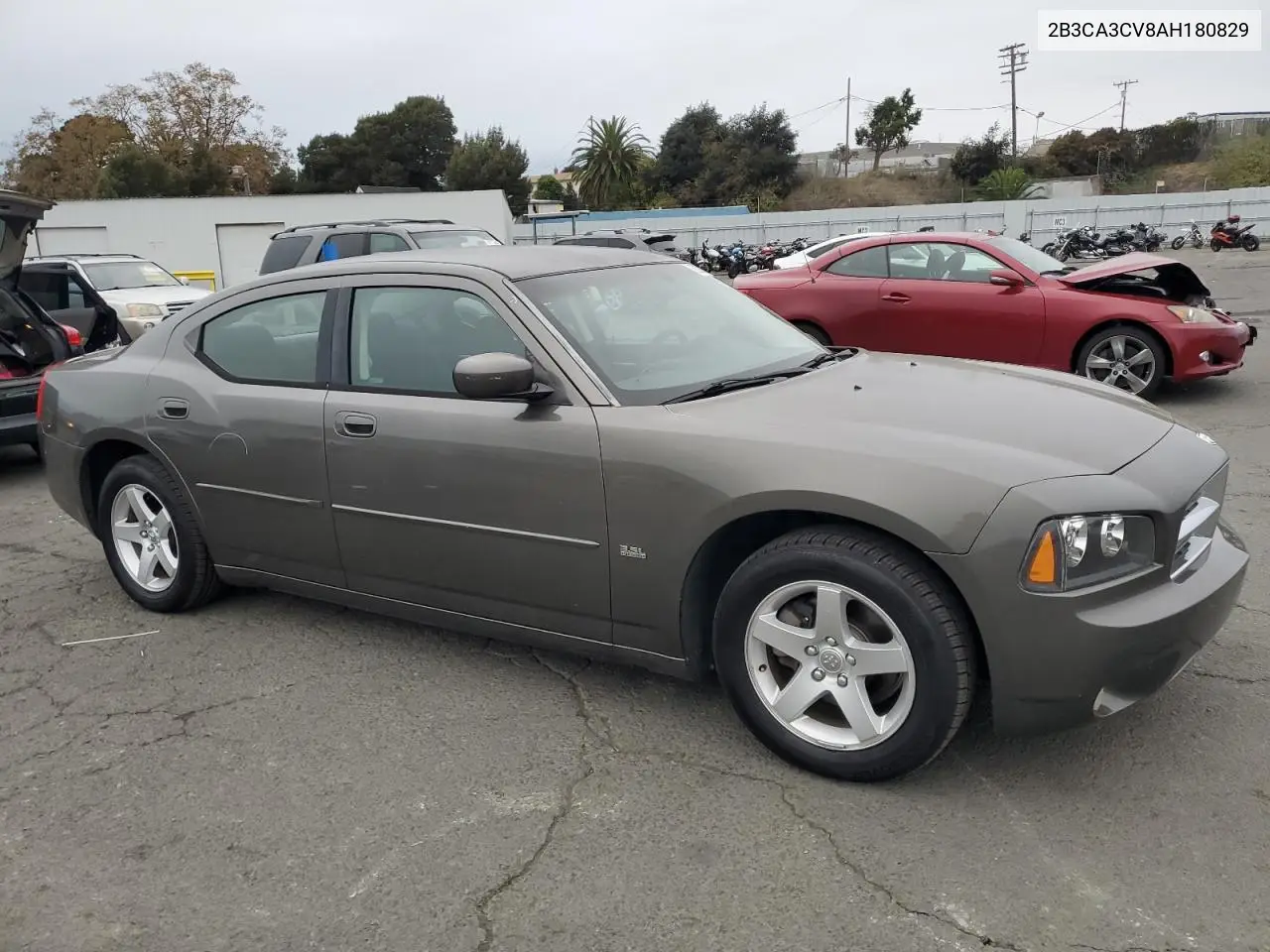2B3CA3CV8AH180829 2010 Dodge Charger Sxt