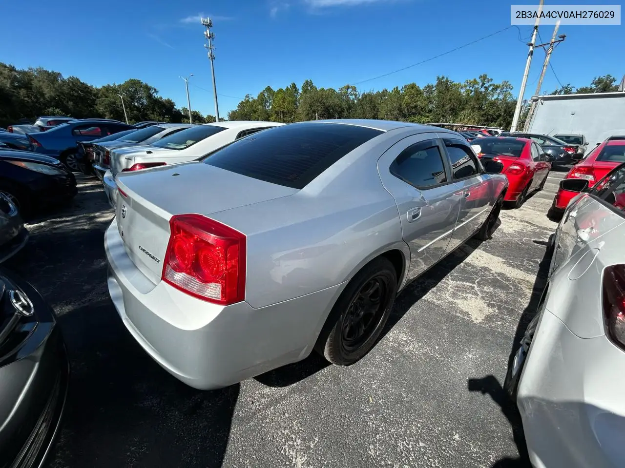 2B3AA4CV0AH276029 2010 Dodge Charger
