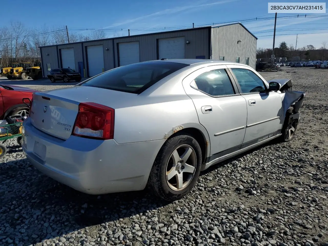 2B3CA3CV7AH231415 2010 Dodge Charger Sxt
