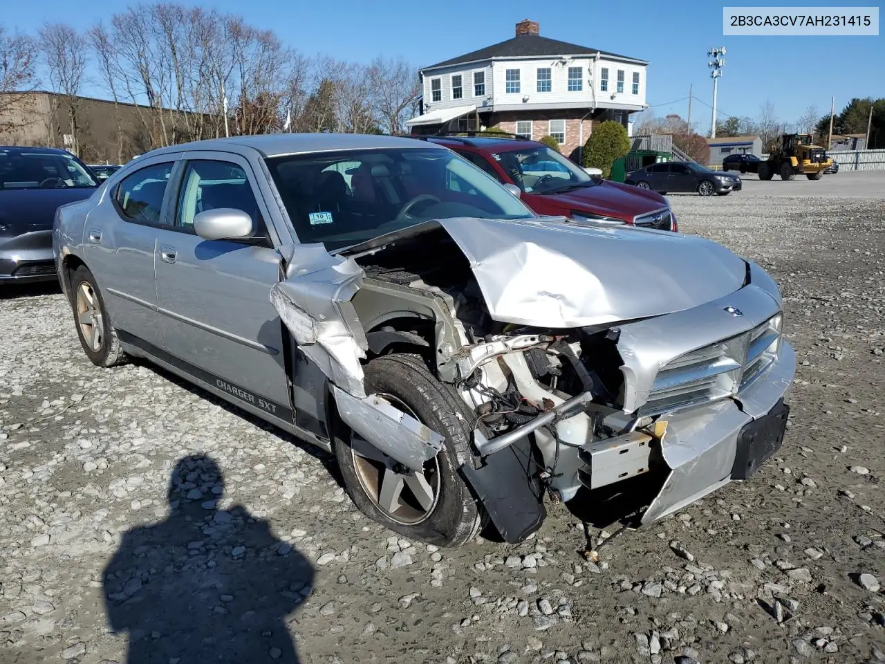 2B3CA3CV7AH231415 2010 Dodge Charger Sxt