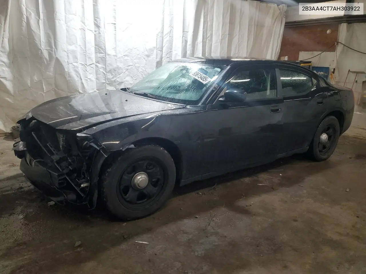 2B3AA4CT7AH303922 2010 Dodge Charger
