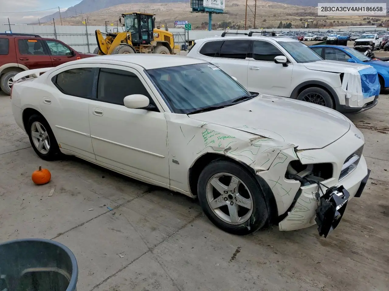 2B3CA3CV4AH186658 2010 Dodge Charger Sxt