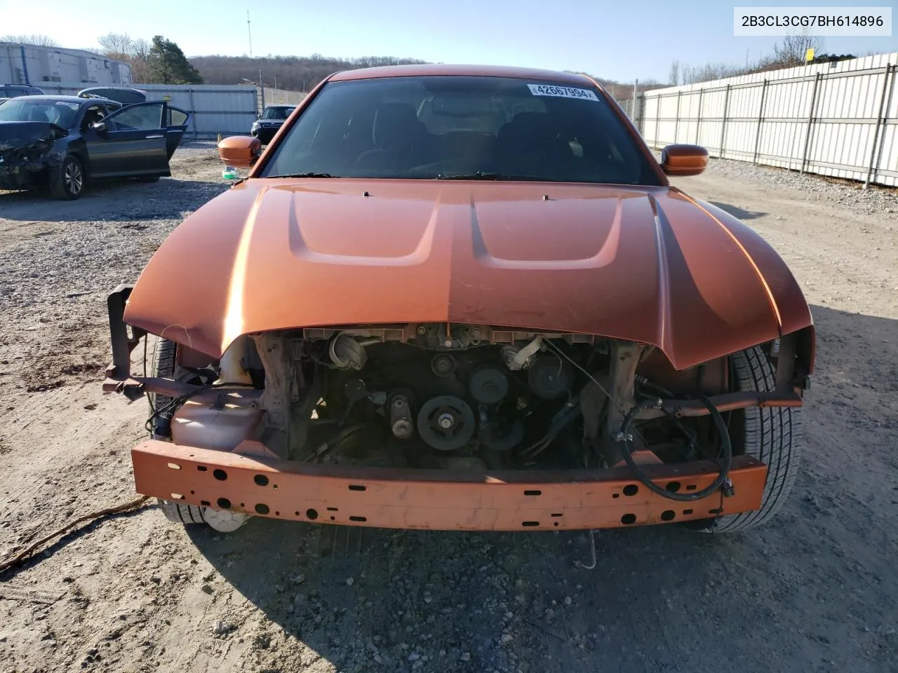 2011 Dodge Charger VIN: 2B3CL3CG7BH614896 Lot: 42667994