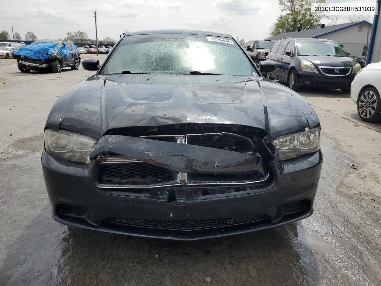 2B3CL3CG8BH531039 2011 Dodge Charger