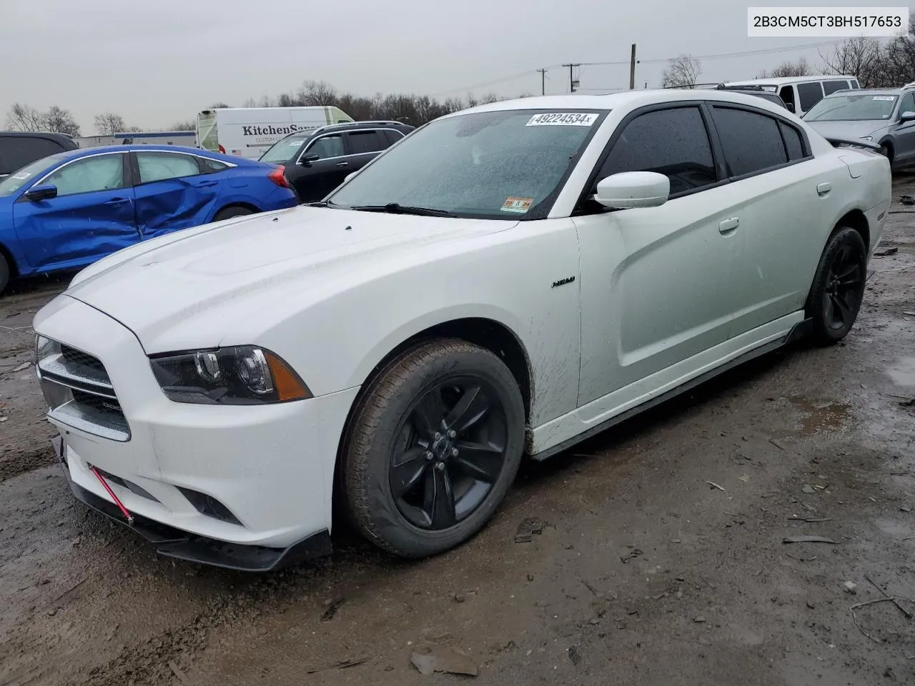 2011 Dodge Charger R/T VIN: 2B3CM5CT3BH517653 Lot: 49224534