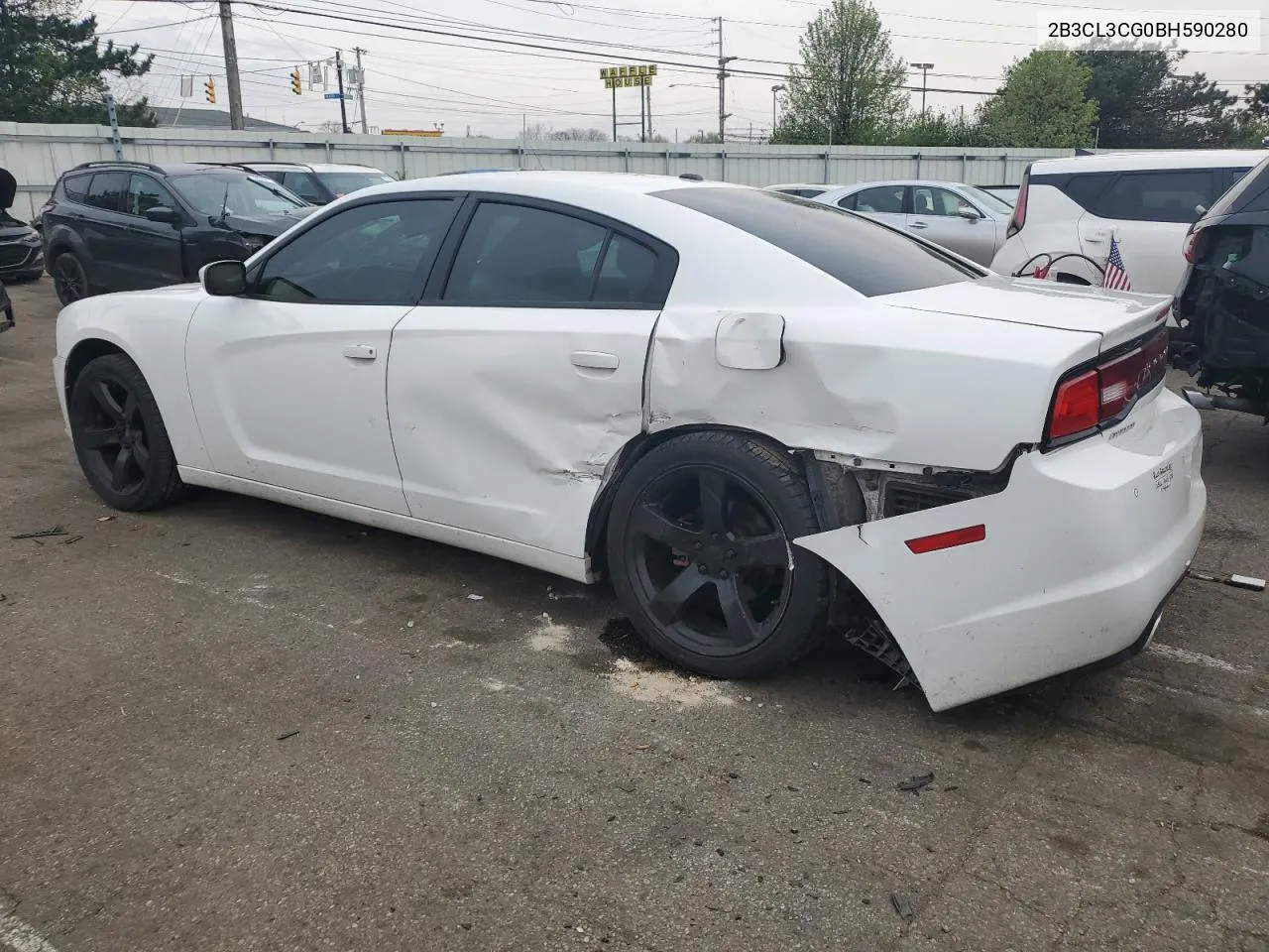 2011 Dodge Charger VIN: 2B3CL3CG0BH590280 Lot: 50080804