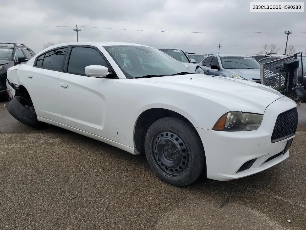 2B3CL3CG0BH590280 2011 Dodge Charger