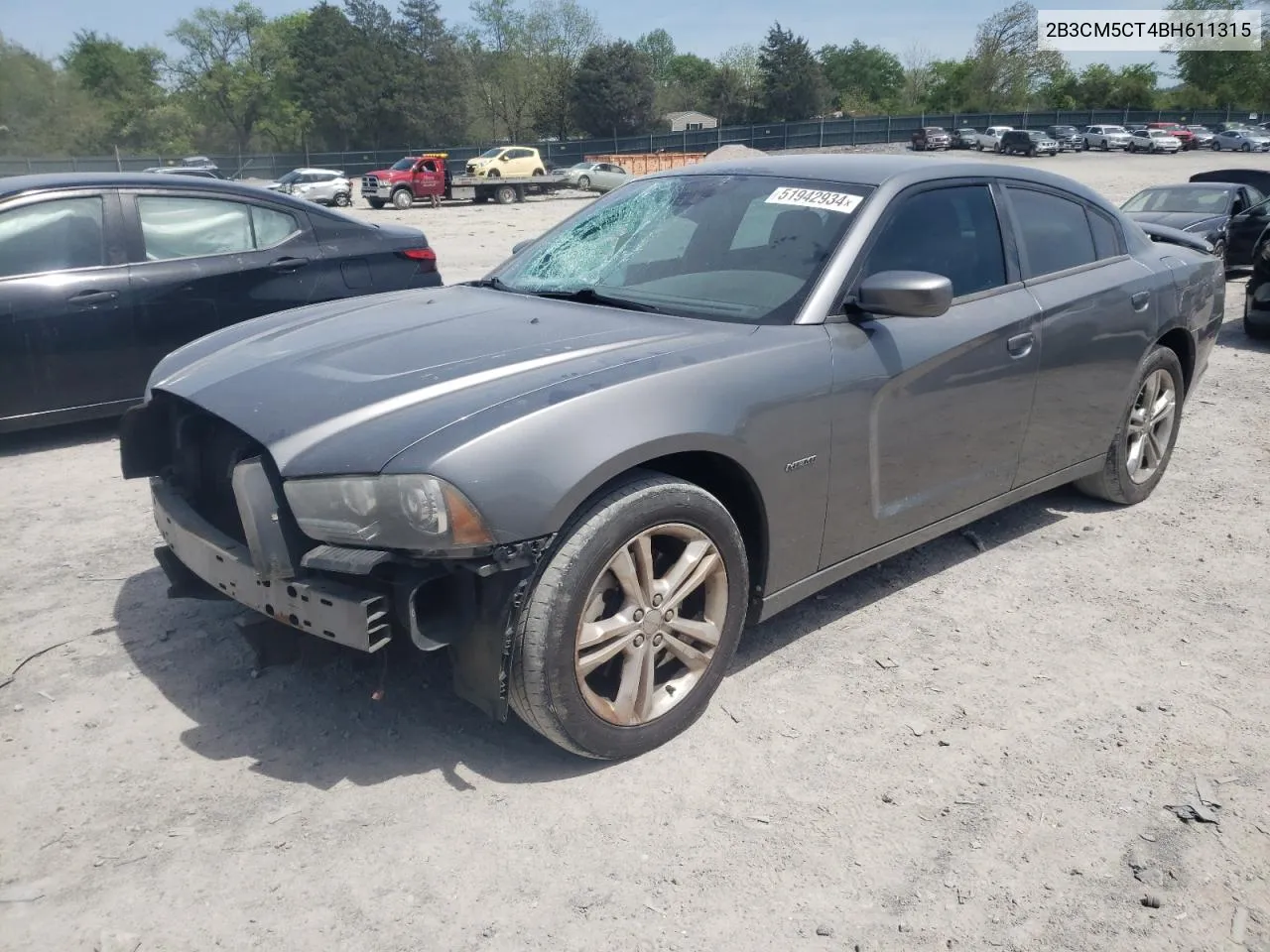 2011 Dodge Charger R/T VIN: 2B3CM5CT4BH611315 Lot: 51942934