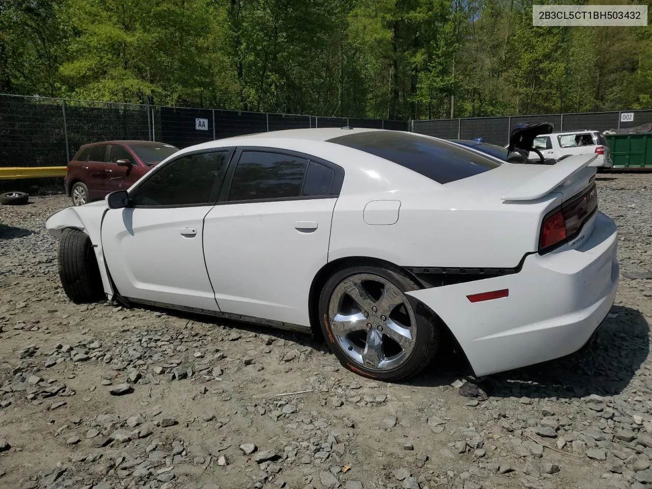 2011 Dodge Charger R/T VIN: 2B3CL5CT1BH503432 Lot: 52727064