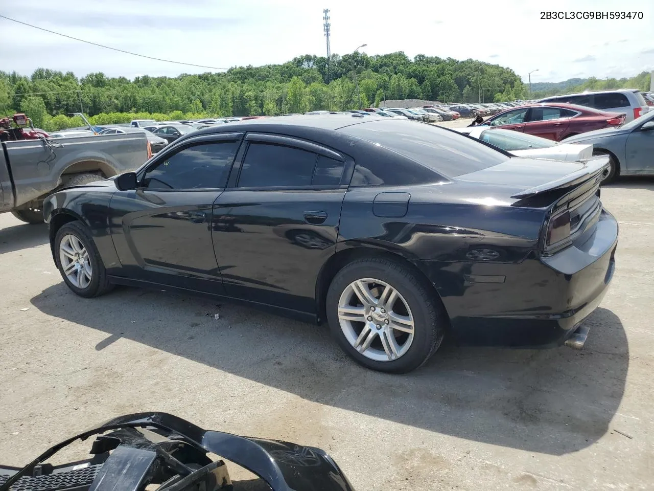 2011 Dodge Charger VIN: 2B3CL3CG9BH593470 Lot: 52849234