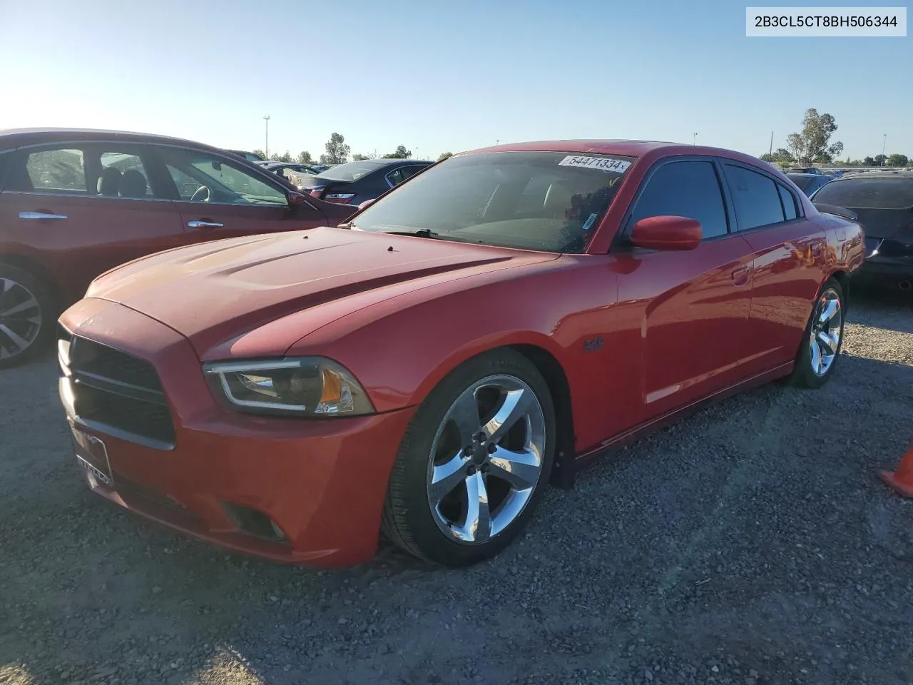 2B3CL5CT8BH506344 2011 Dodge Charger R/T