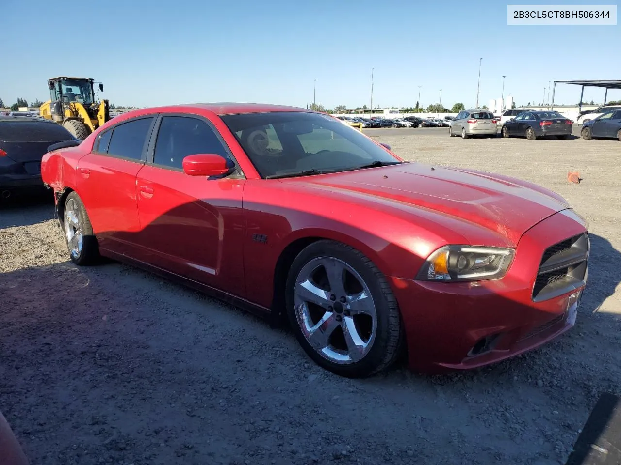 2B3CL5CT8BH506344 2011 Dodge Charger R/T