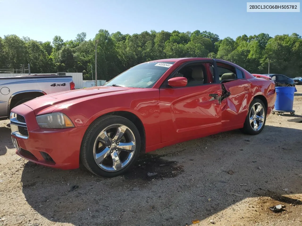 2B3CL3CG6BH505782 2011 Dodge Charger