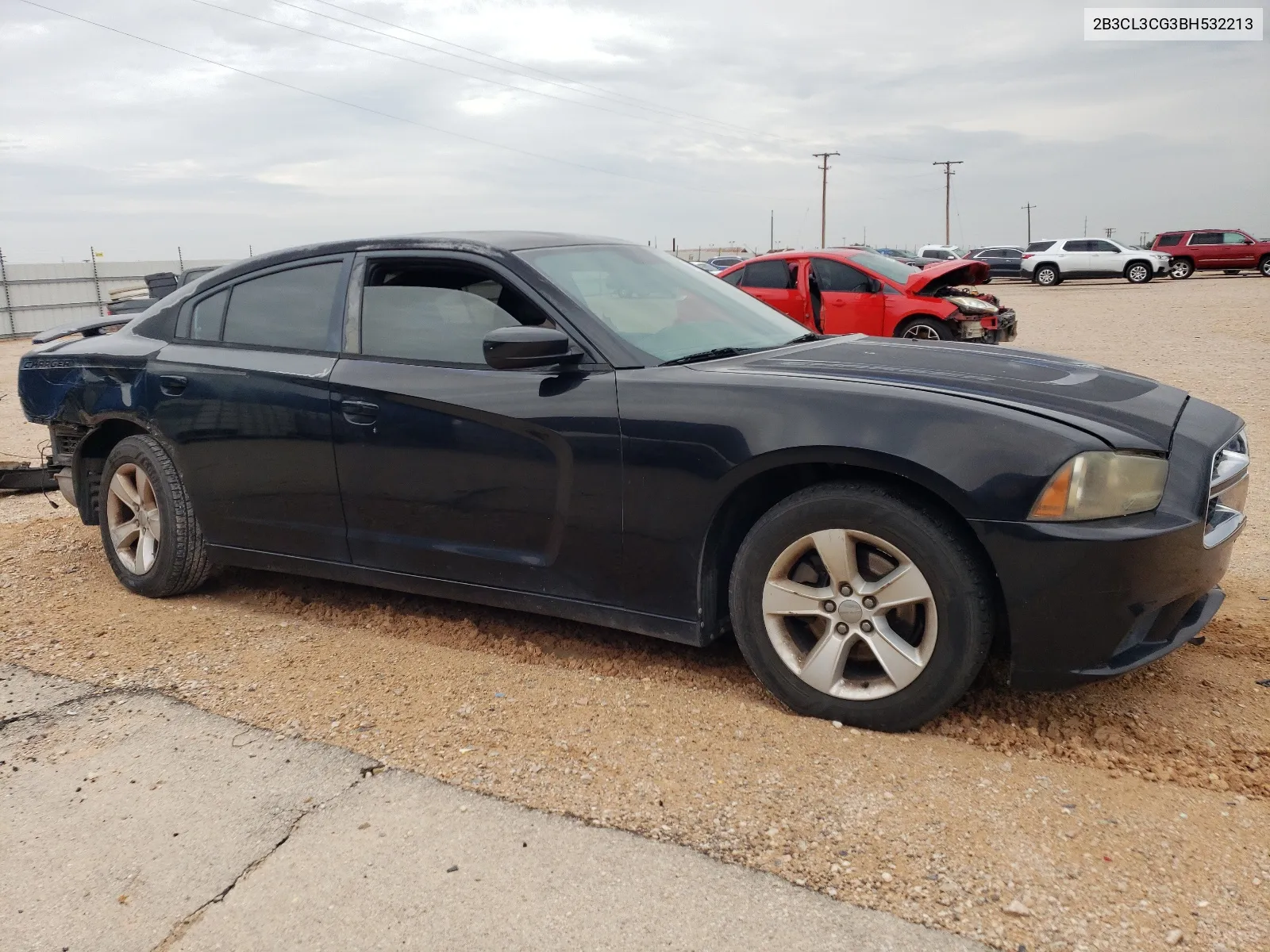 2011 Dodge Charger VIN: 2B3CL3CG3BH532213 Lot: 64147734