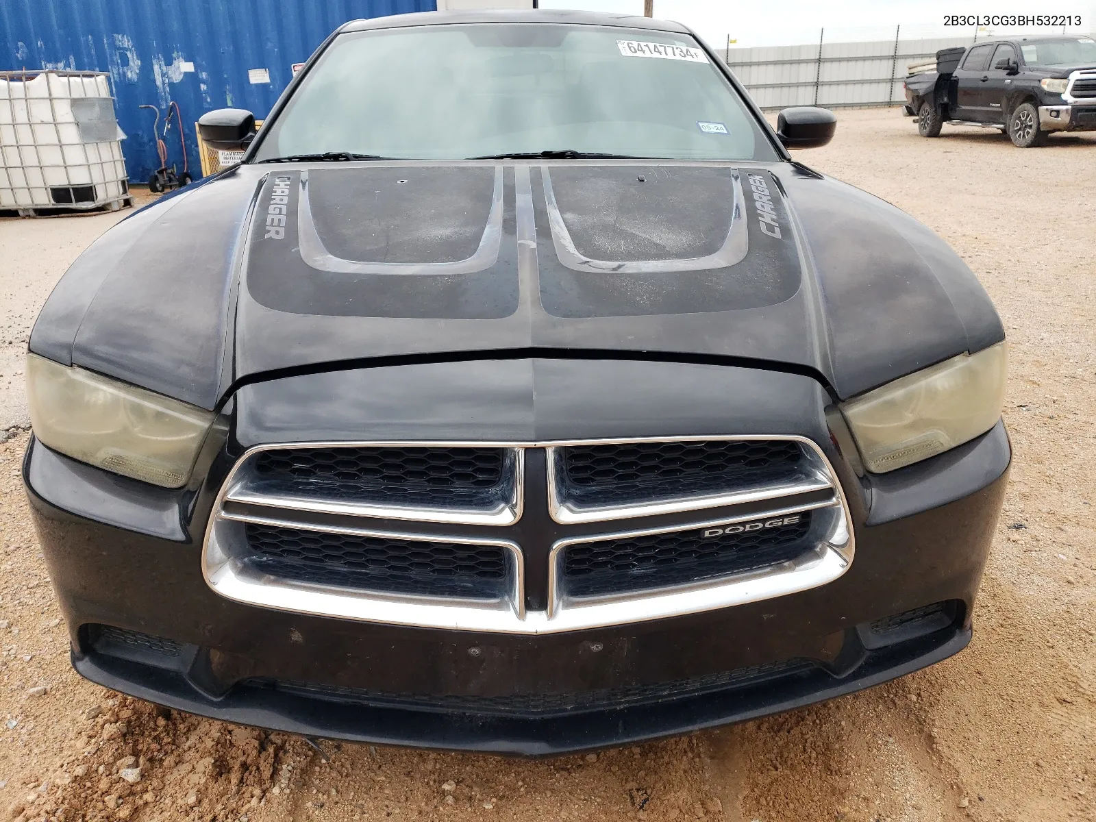 2011 Dodge Charger VIN: 2B3CL3CG3BH532213 Lot: 64147734